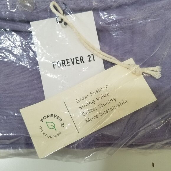 NWT FOREVER 21 Organically Grown Cotton Shorts Size Large 3 Pack Color Dusk - Picture 9 of 10